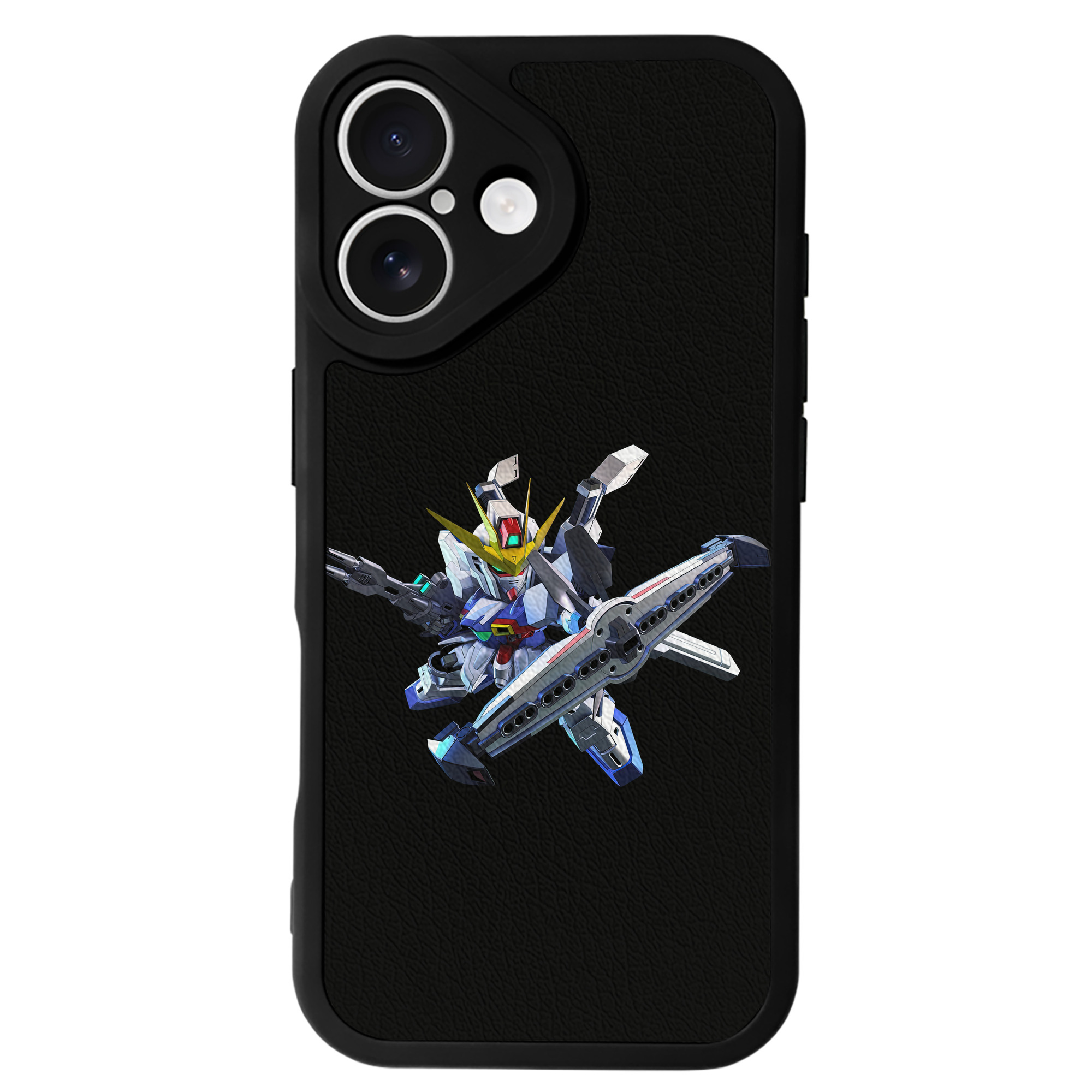 （画像用） 機動戦士ガンダム Mobile Suit Gundam 【iPhone 16シリーズ対応】シリコンスマホケース（レザー調） 材質：シリコン